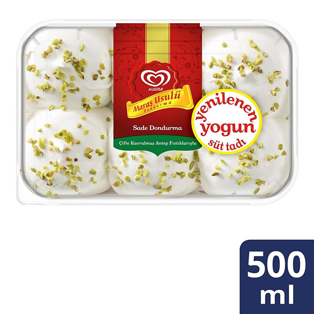 Algida Maraş Usulü Sade Dondurma 500 ml Dondurma Fiyatı