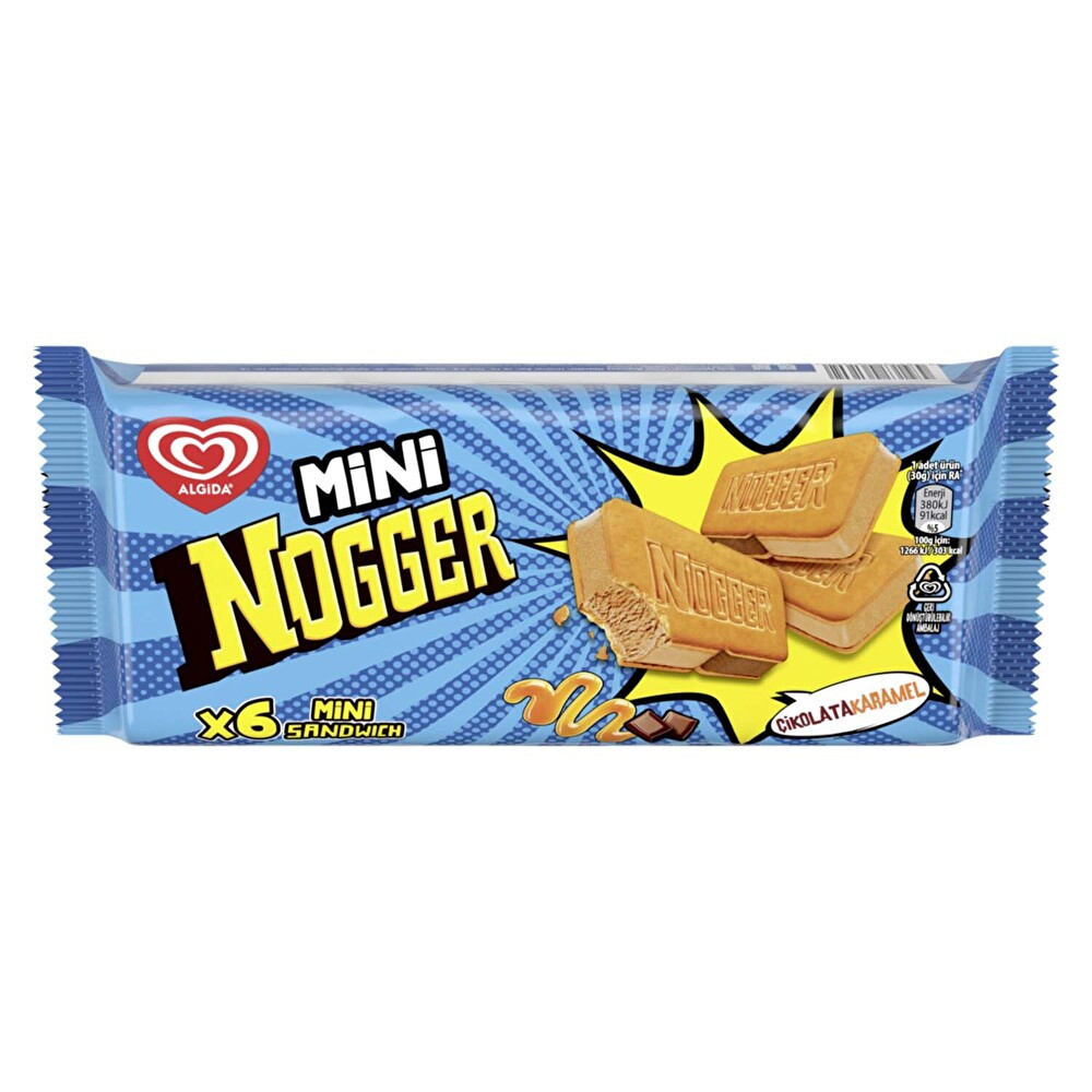 Algida Mini Nogger 6X60 ml Dondurma Fiyatı