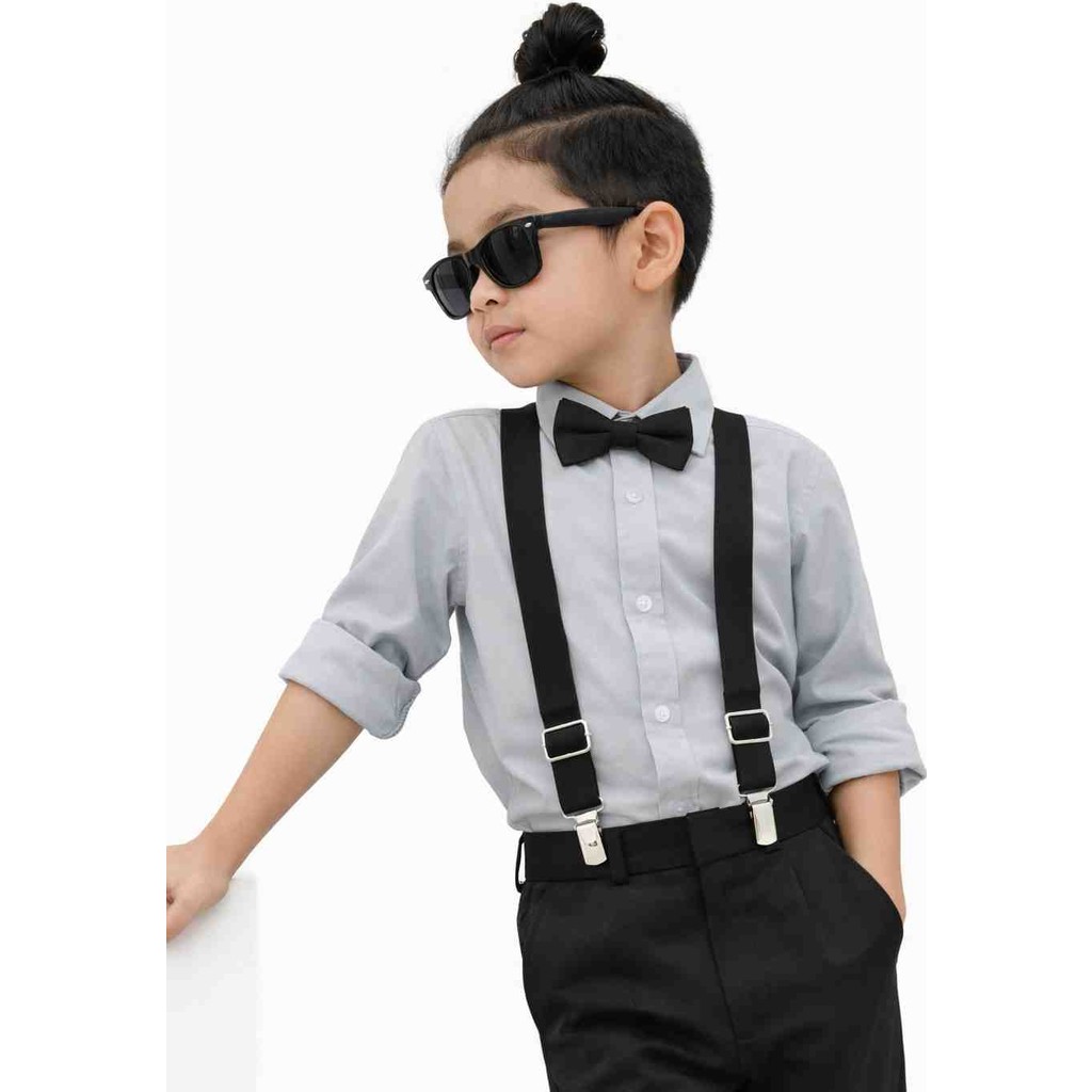 Algitsin O L A Çocuk Askı Papyon Seti 1-12 Yaş Unisex Diğer Fiyatı