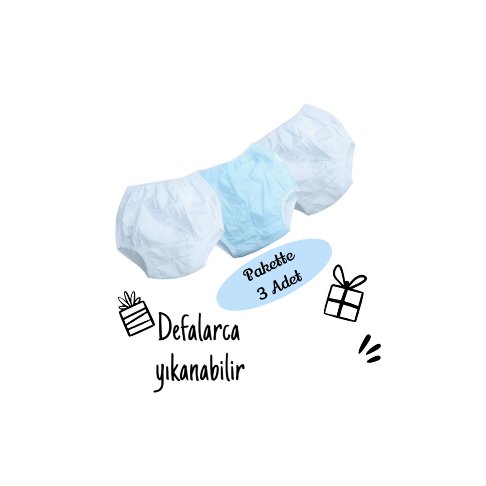 Algitsin O L A Yıkanabilir Alıştırma Külodu 3 Adet 2-3 Yaş Beden Hasta Bezleri ve Temizliği Fiyatı
