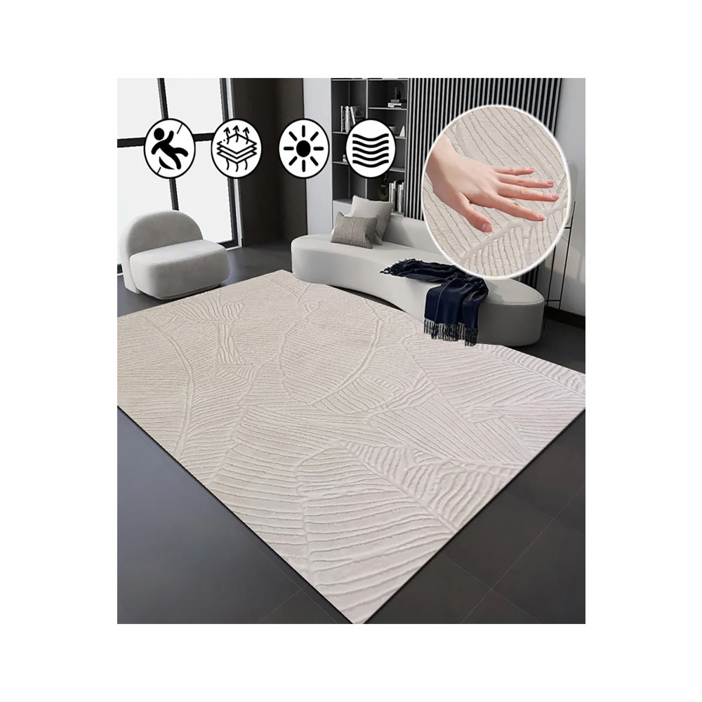 ALgorand Home Elit Bukleli Yumuşak Peluş Post Shaggy Çocuk Odası Oturma Odası Salon Mutfak Halısı 200 x 200 Beden Kilim Fiyatı