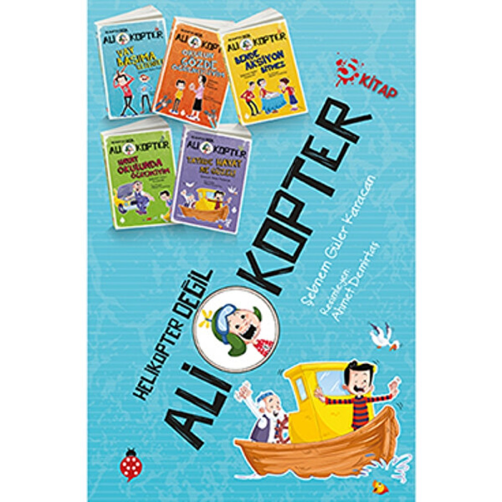 Ali Kopter Seti (5 Kitap) Çocuk Öykü Fiyatı