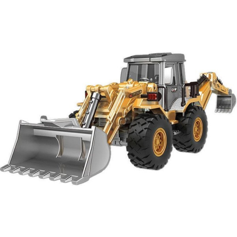 Ali The Stereo Iş Makinası 2'li Set - Excavatör ve Kepçe -8881-8807-SET (Lisinya) Alithestereo Oyuncak Araç Fiyatı