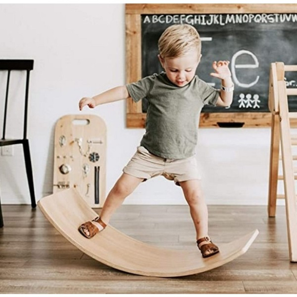 Ali Wooden Aliwooden 1+ Yaşa Özel Keçeli Denge Tahtası Kondisyon Aletleri Fiyatı