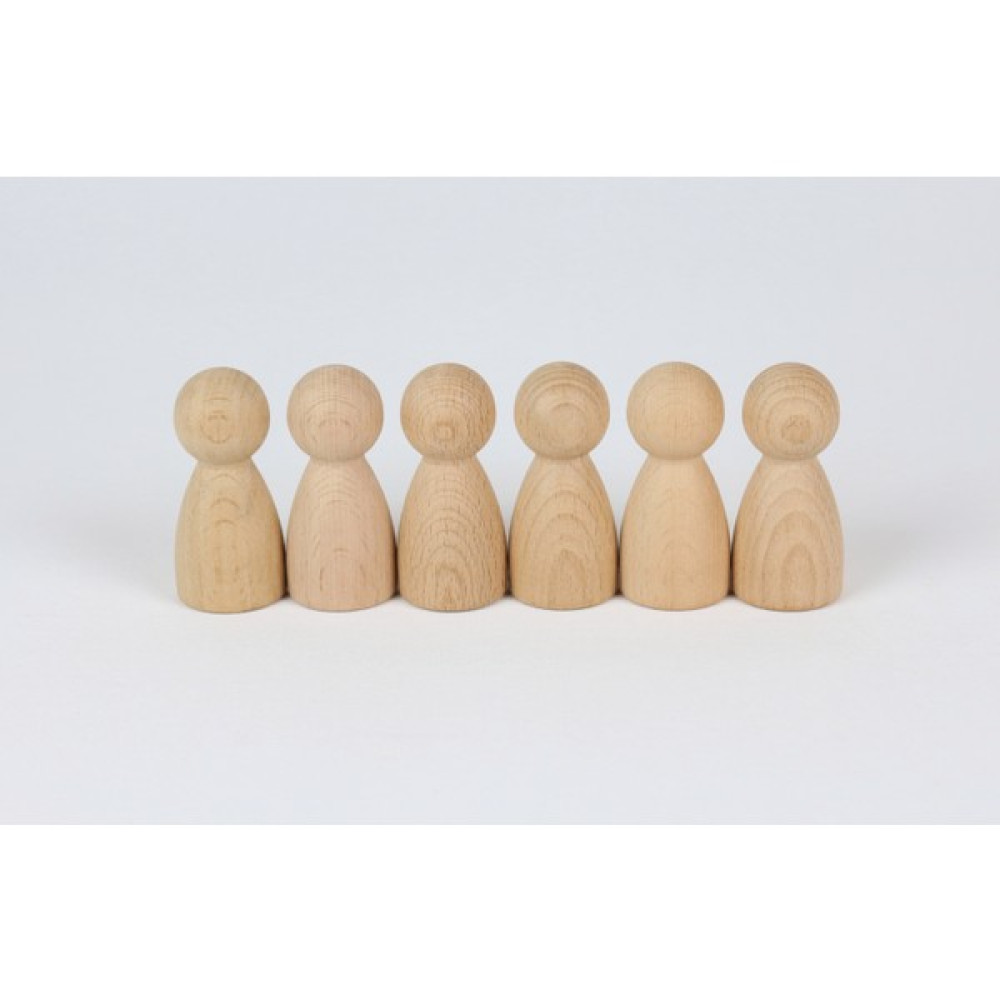 Ali Wooden Aliwooden 6 Lı Waldorf Insan Figürü Bebek Oyuncakları Fiyatı