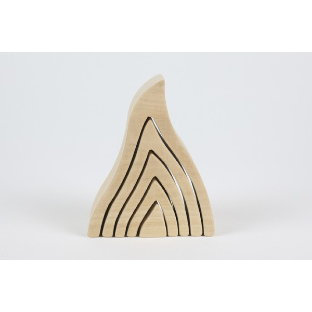 Ali Wooden Aliwooden Waldorf Alev (Naturel) - Naturel Ahşap Bebek Oyuncakları Fiyatı