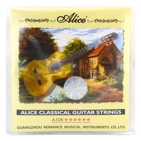 Alice A106 Klasik Gitar Teli Naylon Materyal ile Üretilmiş Kalite Müzik Ekipmanı Klasik Gitarlar Fiyatı
