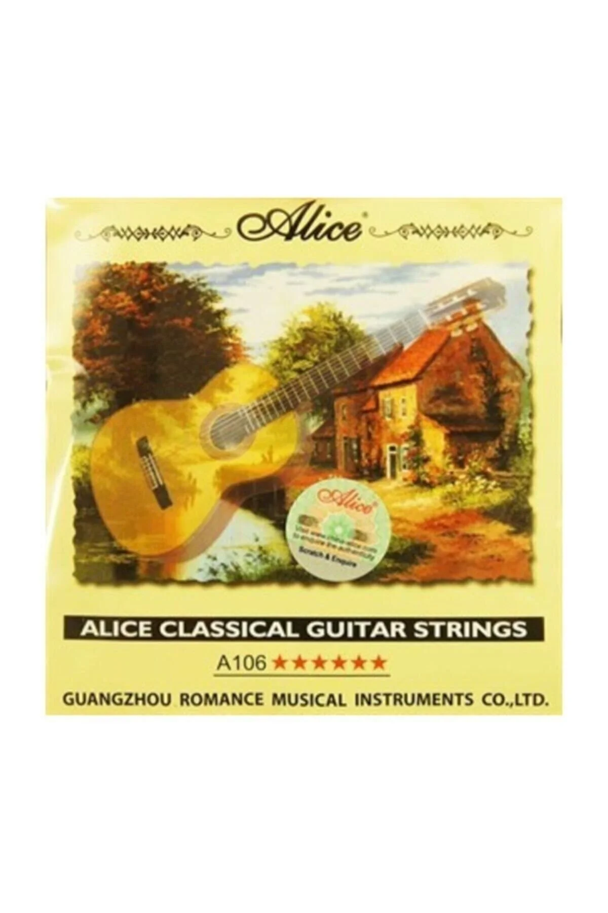 Alice Alicce Klasik Gitar Teli Takımı" Müzik Aleti Aksesuarları Fiyatı