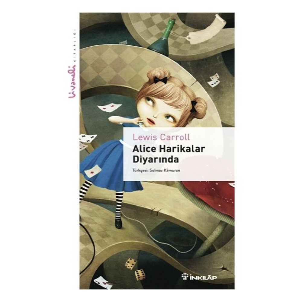 Alice Harikalar Diyarında - Livaneli Kitaplığı - Lewis Carroll Türk Klasikleri Fiyatı