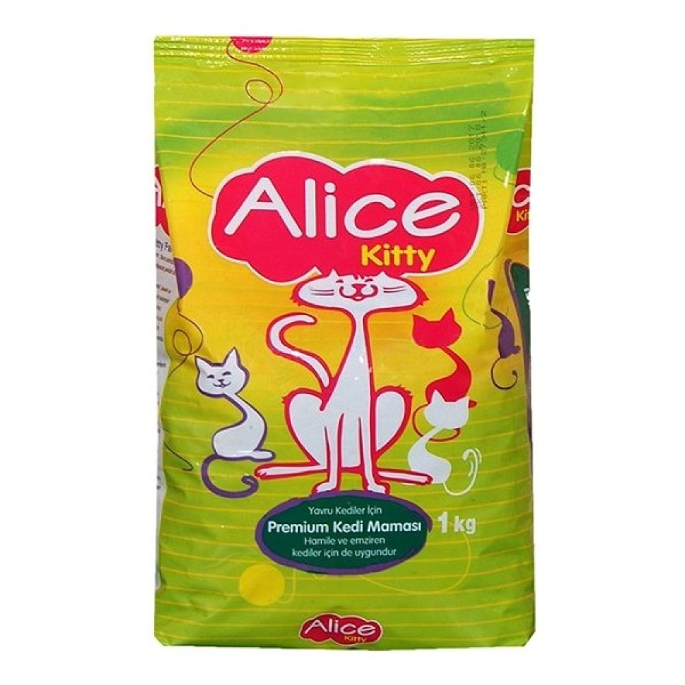 Alice Kitty Tavuklu Yavru Kedi Maması 1 kg Evcil Hayvan Ürünleri Fiyatı