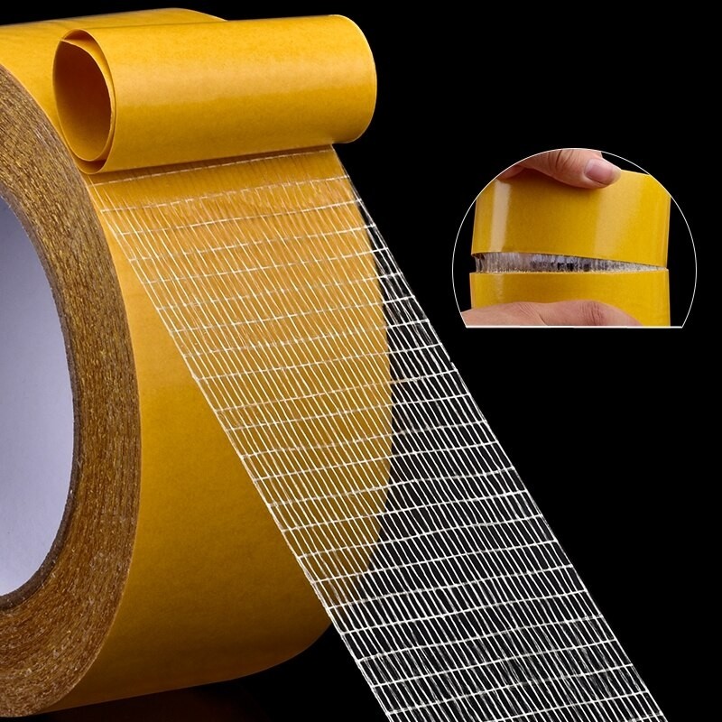 Alife Geniş 10 Metre x 5 cm Çift Taraflı Süper Güçlü Yapışkan Yapıştırıcı Bant Isıya Dayanıklı Diğer Fiyatı