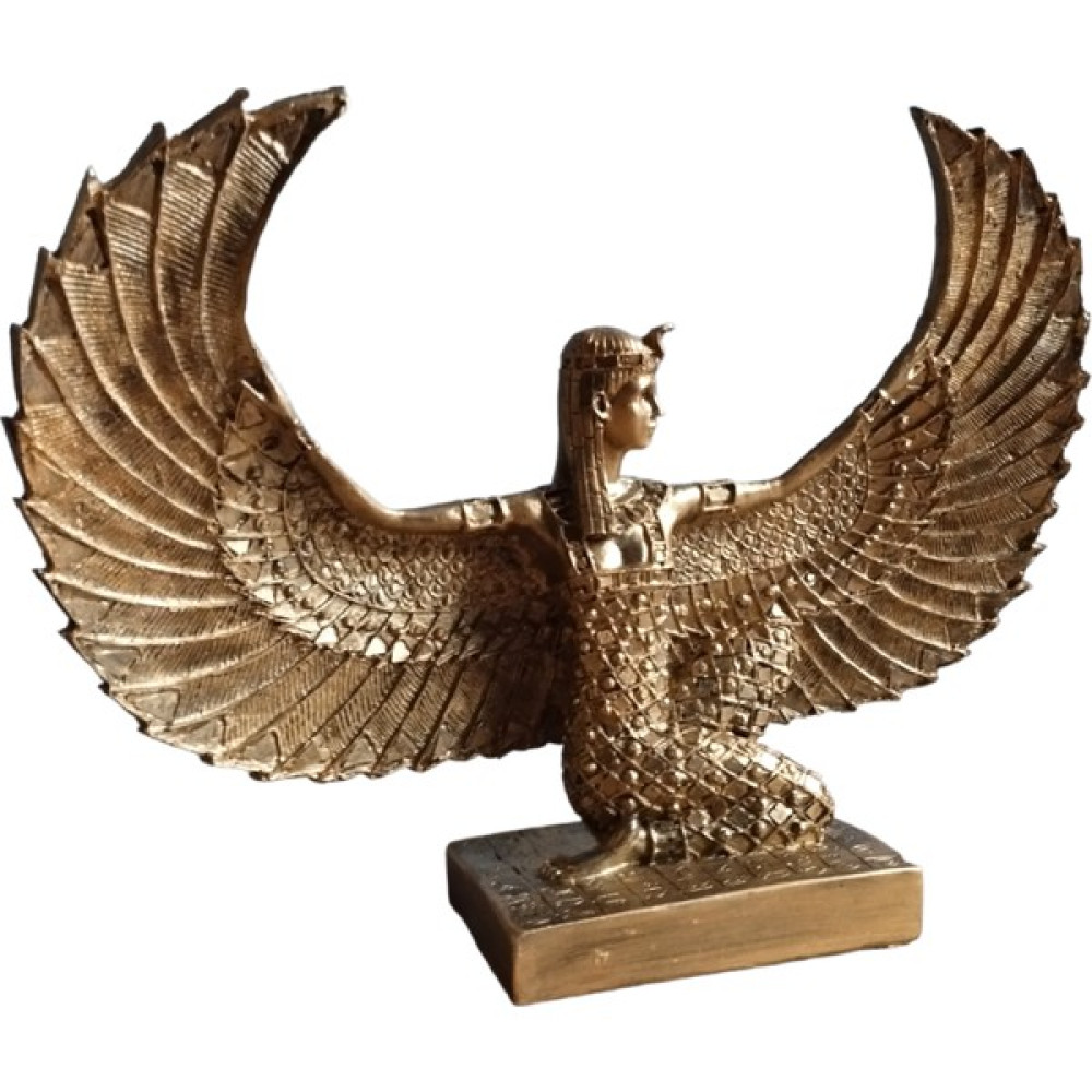 Alin Sanat Heykel Oturan Isis Dekoratif Heykel Biblo Fiyatı