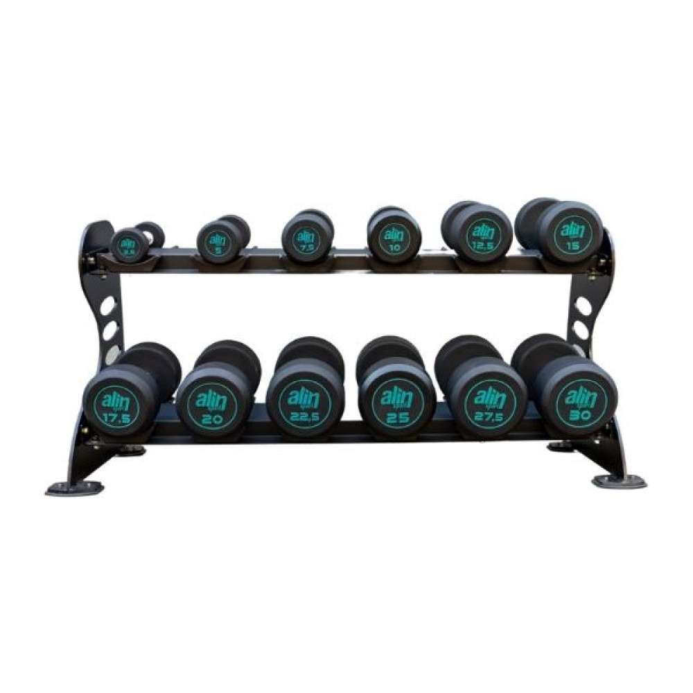 Alin Sport Profesyonel Dambıl Seti 2,5 kg - 30 kg Sehpa Dahil Dambıllar & El / Ayak Ağırlıkları Fiyatı