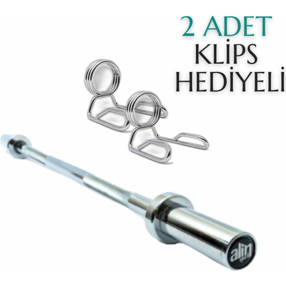 Alin Sport Profesyonel Olimpik 150 cm Bar ve Klips Kondisyon Aletleri Fiyatı