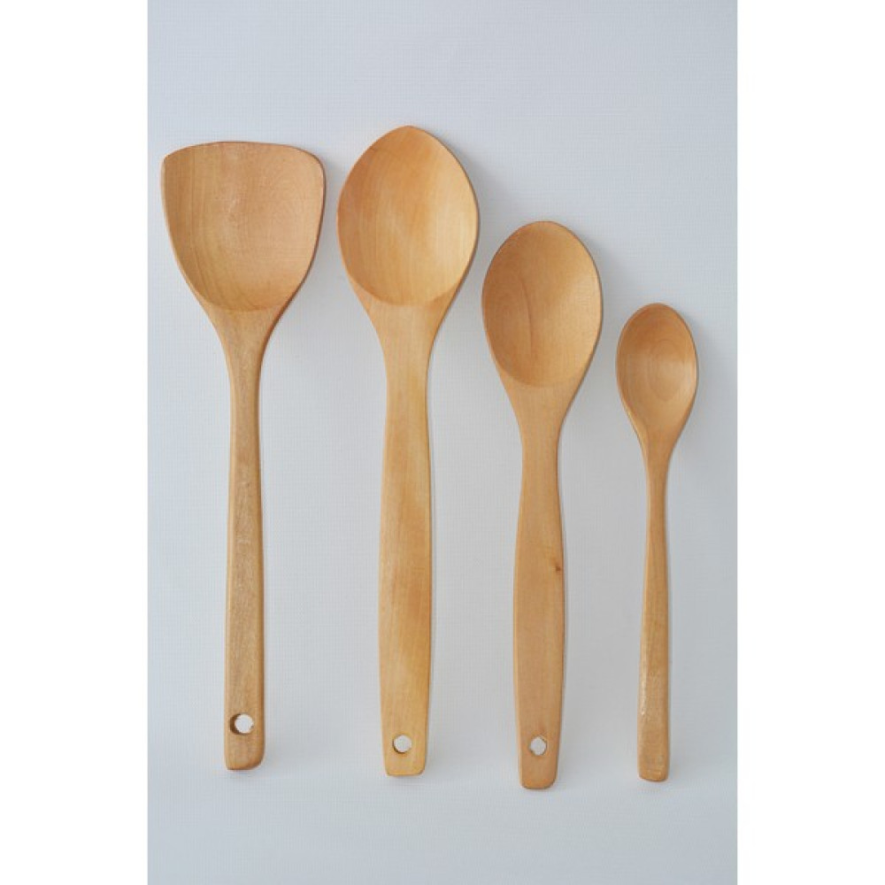 Alınası 4'Lü ''Bambu' Yemek Gereçleri - 4 Boy Bambu Kaşık - Tahta Kaşık(23-28-30Cm.) - Kahverengi Çatal / Kaşık / Bıçak Takımları Fiyatı