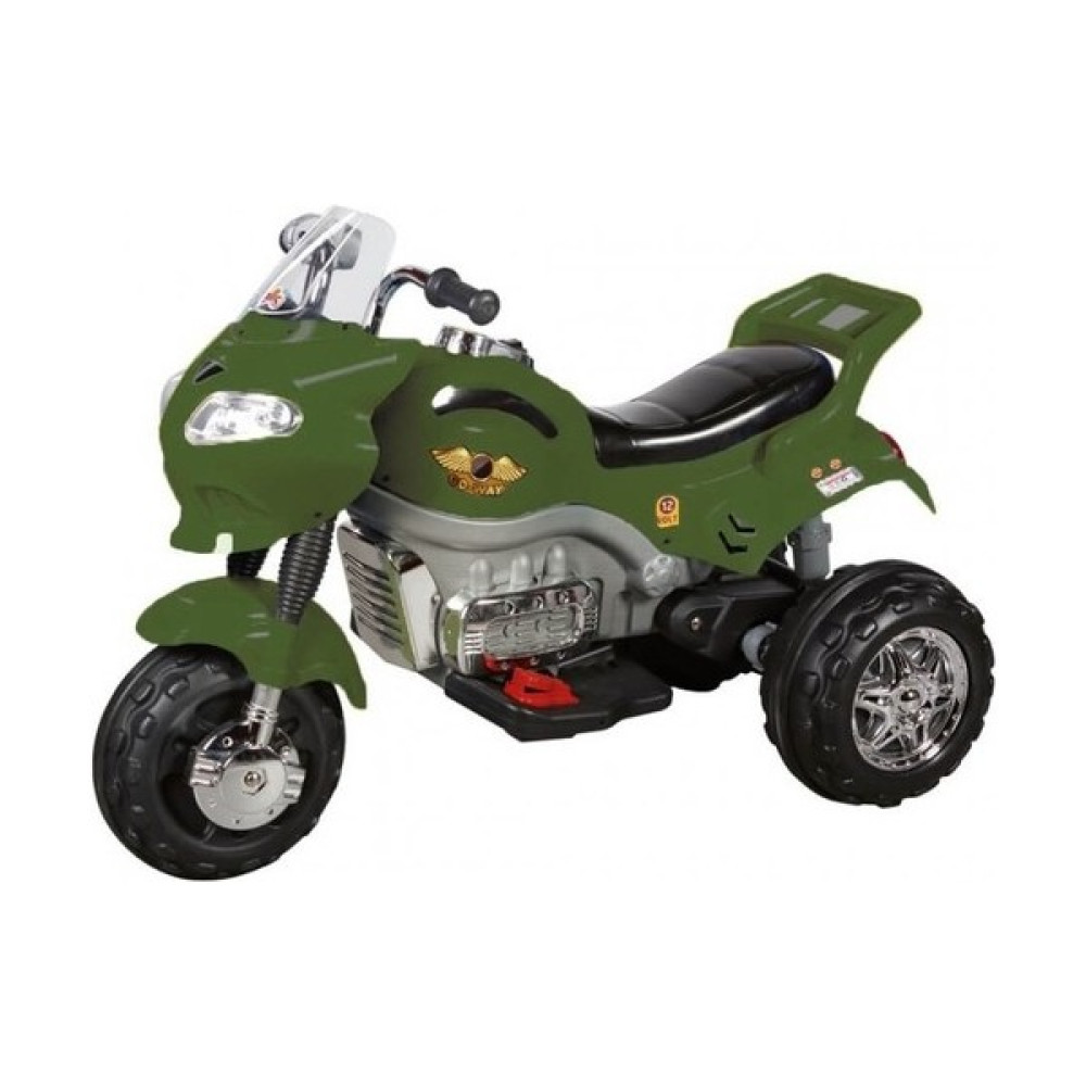 Aliş Go Way Turbo Akülü Motor 12 Volt Haki - Yeşil Akülü Araba Fiyatı