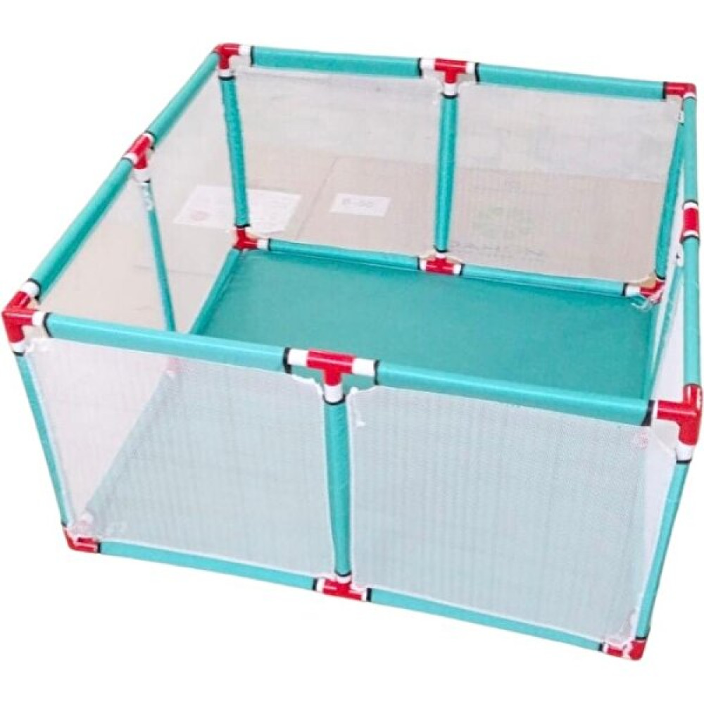 Alışveriş Devi Çocuk Mavisi Güvenli Bebek ve Çocuk Oyun Alanı Oyun Parkı 100 x 100 x 50 cm Park Yatak / Oyun Parkı Fiyatı