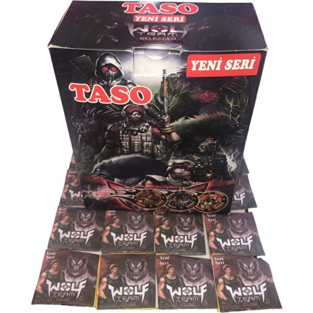 Alışveriş Devi Wolfteam 2023 Orjinal 3 D Taso 1kutu 150 Adet Taso Yeni Seri & Yeni Tasarım Çocuk Oyuncağı Fiyatı