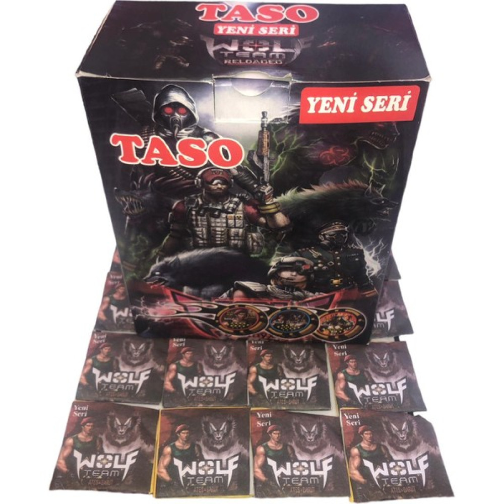 Alışveriş Devi Wolfteam 2023 Orjinal 3 D Taso 2kutu 300 Adet Taso Yeni Seri & Yeni Tasarım Çocuk Oyuncağı Fiyatı