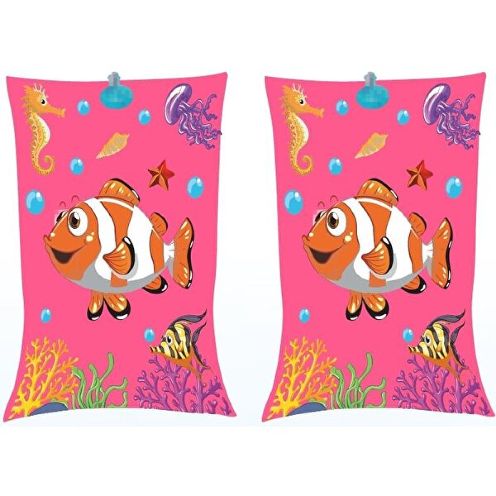 Alithestereo Çocuk Kolluk Nemo Desenli 25 x 15 cm - 47028-T (Lisinya) Alithestereo Şişme Su Ürünleri Fiyatı