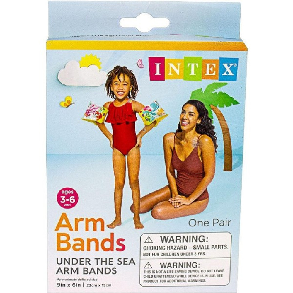 Alithestereo Intex - Deniz Canlıları Desenli Çocuk Kolluğu 23 cm -56666 (Lisinya) Alithestereo Şişme Su Ürünleri Fiyatı
