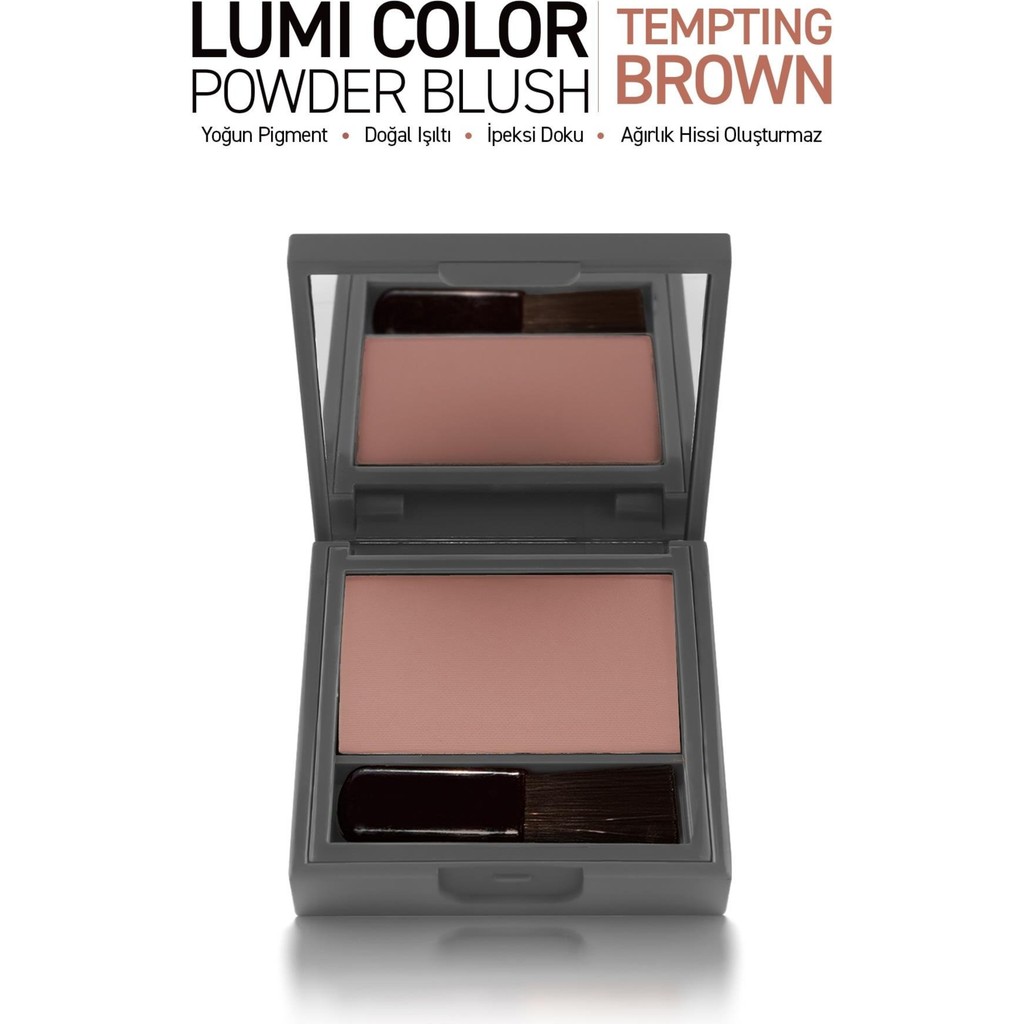 Alix Avien Yoğun Pigmentli Ultra Ince Ipeksi Dokulu Pudra Allık - Lumi Color Powder Blush 154 Tempting Brown Allık Fiyatı