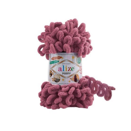 Alize 28 gül 5'li Puffy El Örgü İpi