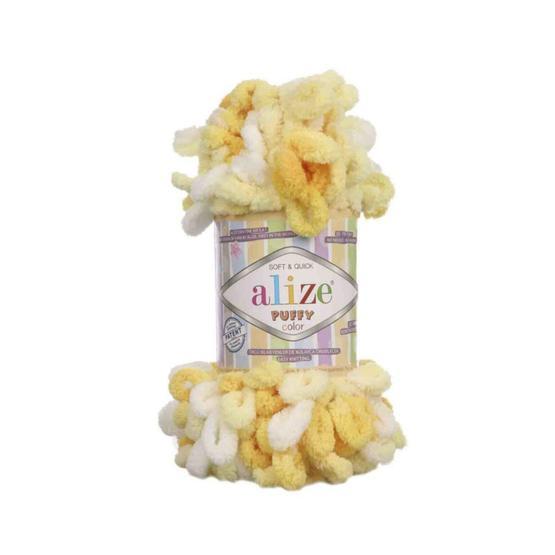 Alize 5921 5'li Puffy Color El Örgü İpi Dikiş Makinesi Aksesuarları Fiyatı
