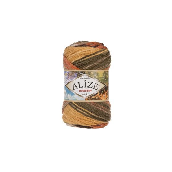 Alize 6060 5'li Burcum Batik El Örgü İpi