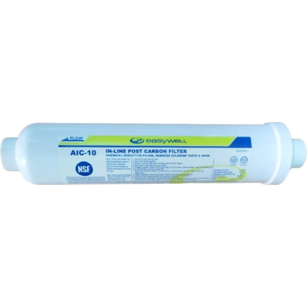 Alkalinees Easywell Post Carbon Filter Nsf Onaylı Tatlandırıcı Son Karbon Filtre Bahçe Makinesi Aksesuar & Yedek Parça Fiyatı