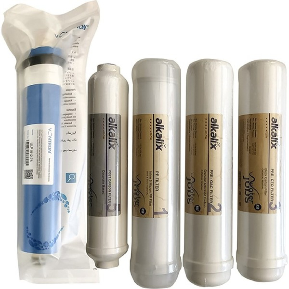 Alkalix Aquames - Alkalix Su Arıtma Cihazı Alkalix 5 Aşamalı Inline Filtre Seti Bahçe Makinesi Aksesuar & Yedek Parça Fiyatı