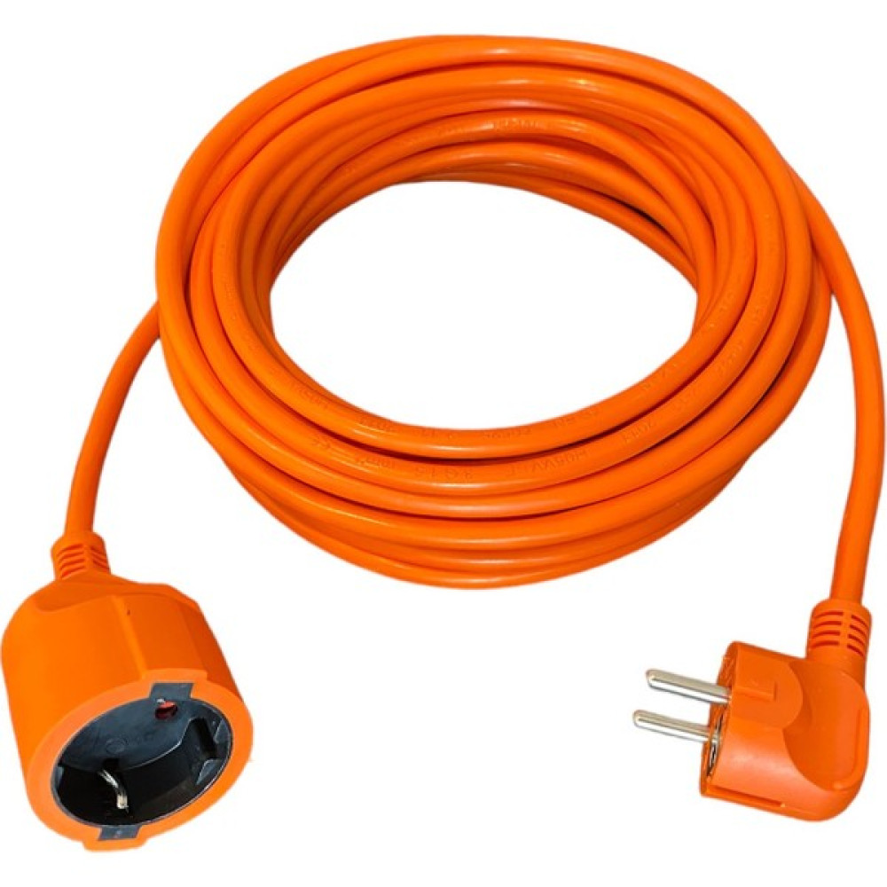 Alkan 3G 1 mm² 2200W Profesyonel Uzatma Kablosu ( %100 Bakır ) Turuncu - 15 Metre - 15 mt Prizler Fiyatı