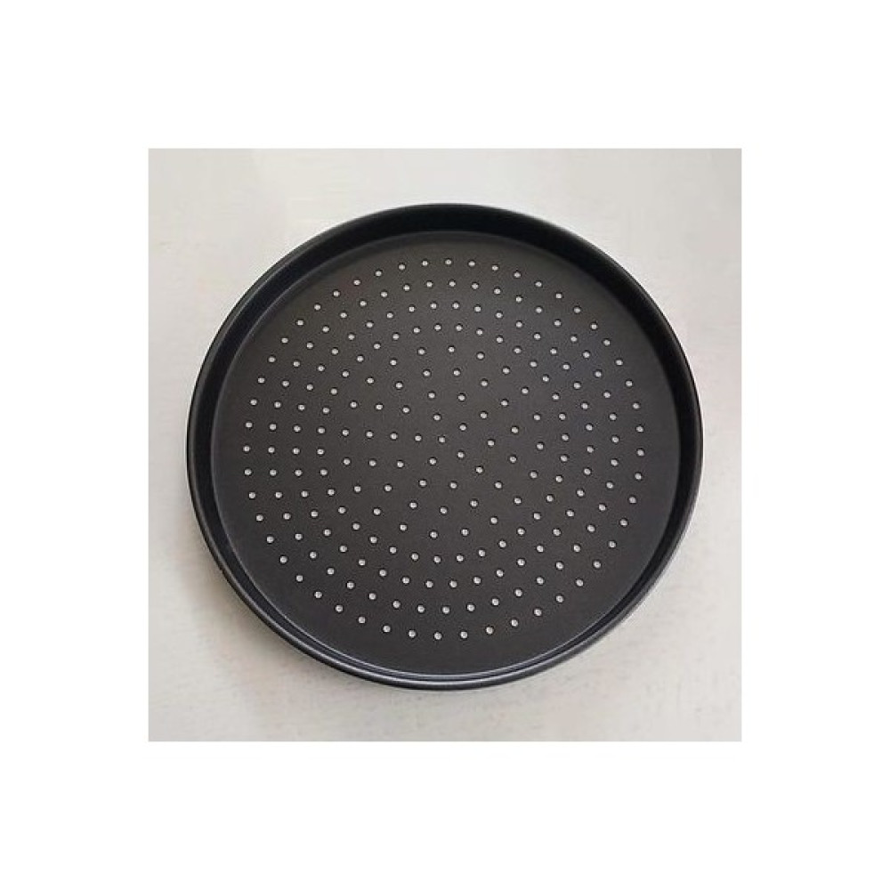 Alkoy Granit Delikli Pizza Tepsisi 34 cm Siyah Tepsiler / Fırın Kapları Fiyatı