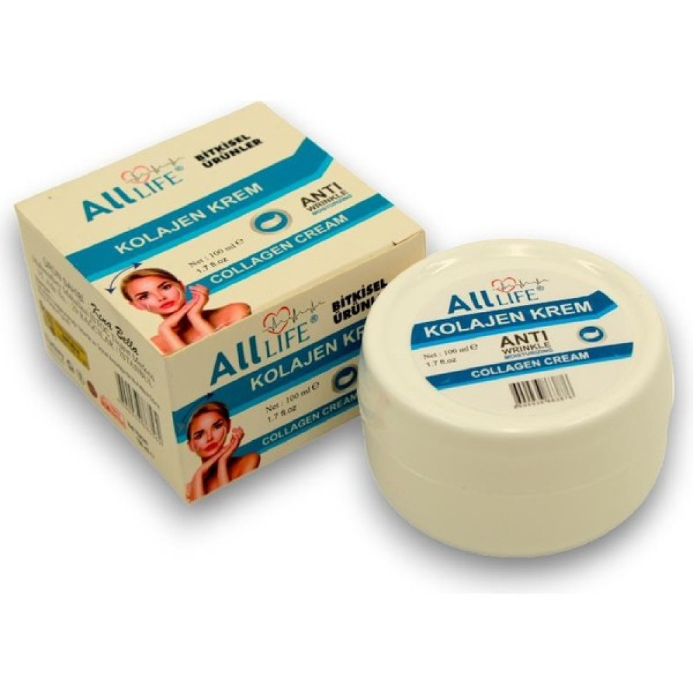 All Life Kolajen Cilt Bakım Kremi 100 ml - ALL011 Oto Boyaları Fiyatı
