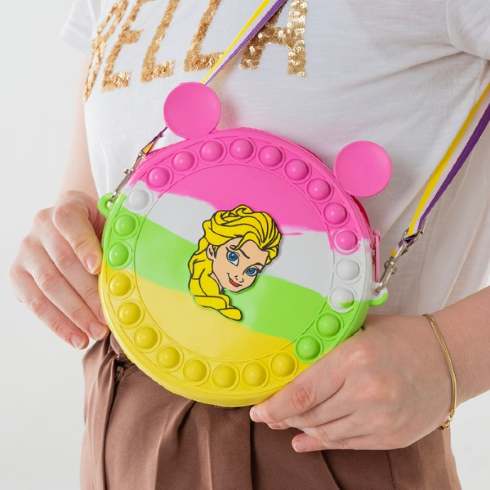 All Wear Silikon Popit Omuz Çantası, Elsa,sarı Bayan Çanta ve Cüzdan Fiyatı