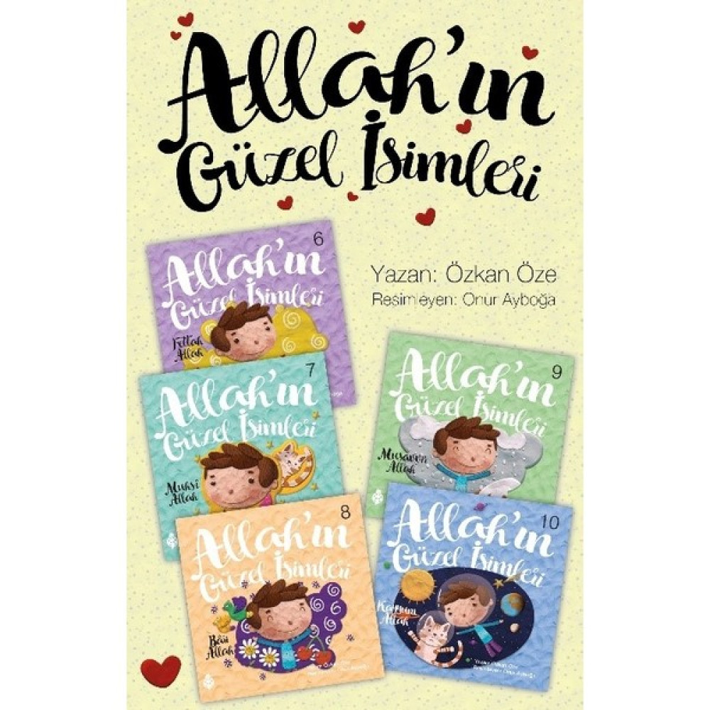 Allah'ın Güzel İsimleri 2.Set (5 Kitap) - Özkan Öze Çocuk Öykü Fiyatı