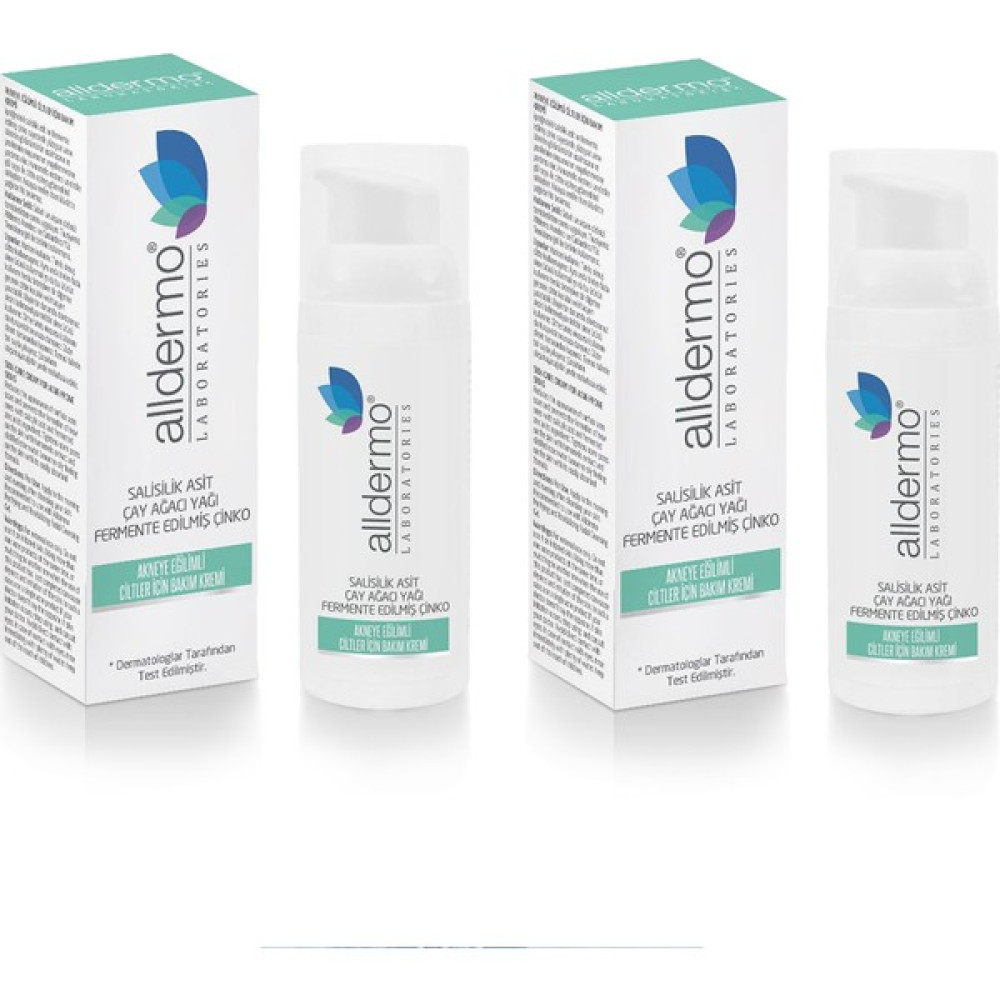 Alldermo Akneye Eğilimli Ciltler Için Bakım Kremi 50 ml x 2 Adet Oto Boyaları Fiyatı