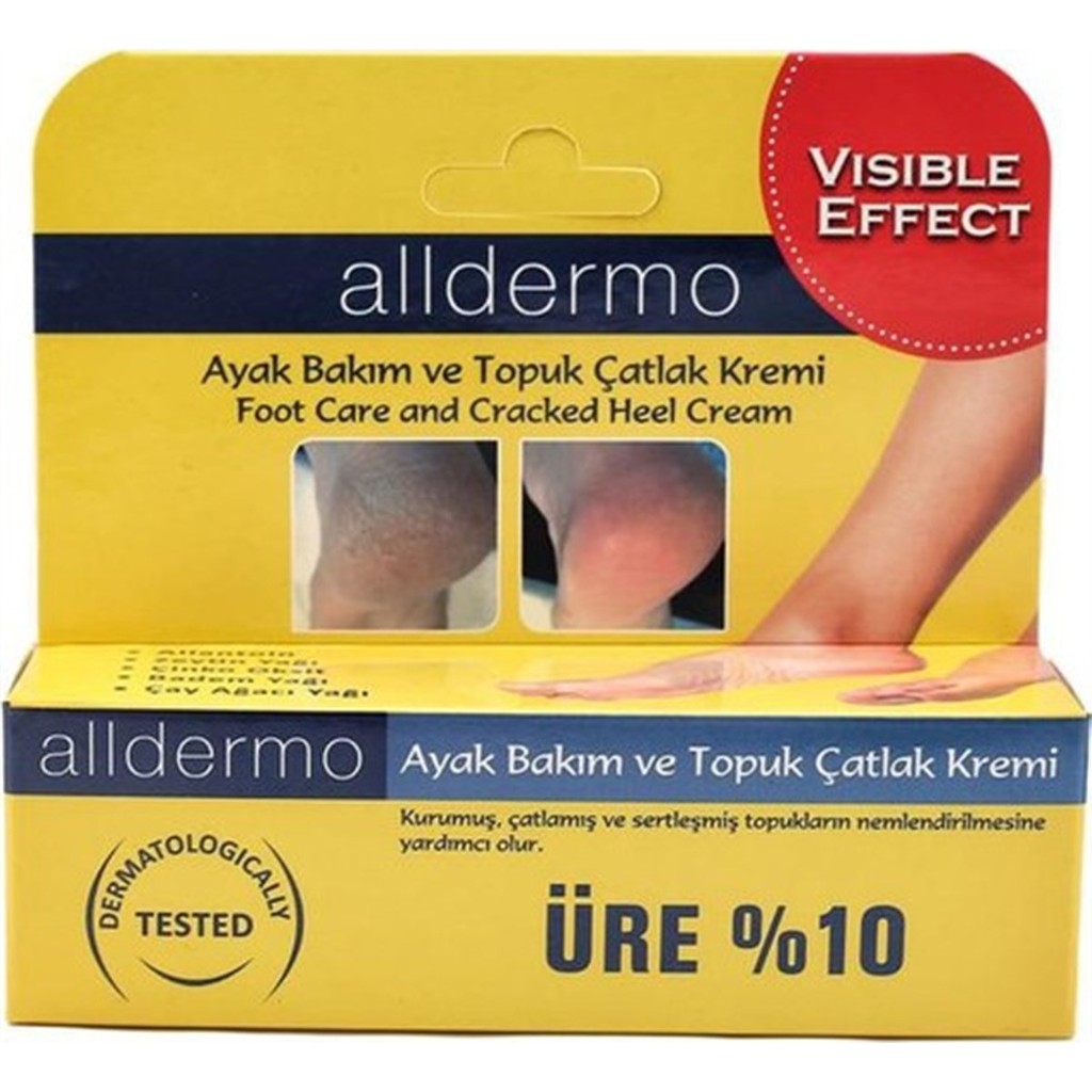 Alldermo Ayak Bakım Topuk Çatlak Kremi 60 gr Diğer Fiyatı