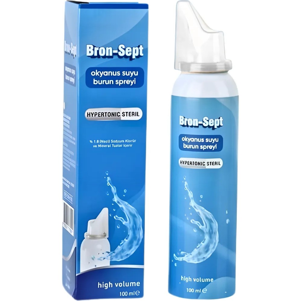 Alldermo BronSept 3+ Yaş Okyanus Suyu Burun Spreyi 100 ml Burun Aspiratörü Fiyatı