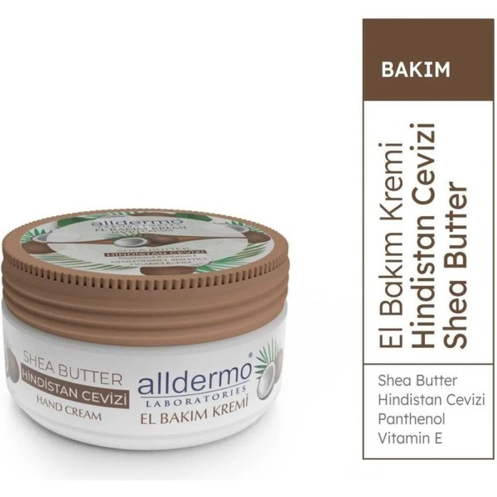 Alldermo El Bakım Kremı Shea Butter Hındıstan Cevızı 150 ml Oto Boyaları Fiyatı