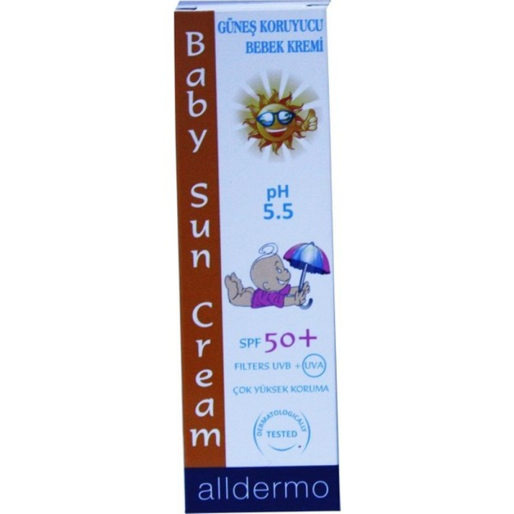 Alldermo Güneş Koruyucu Bebek Kremi SPF50+ 75ML Güneş Kremleri ve Losyonları Fiyatı