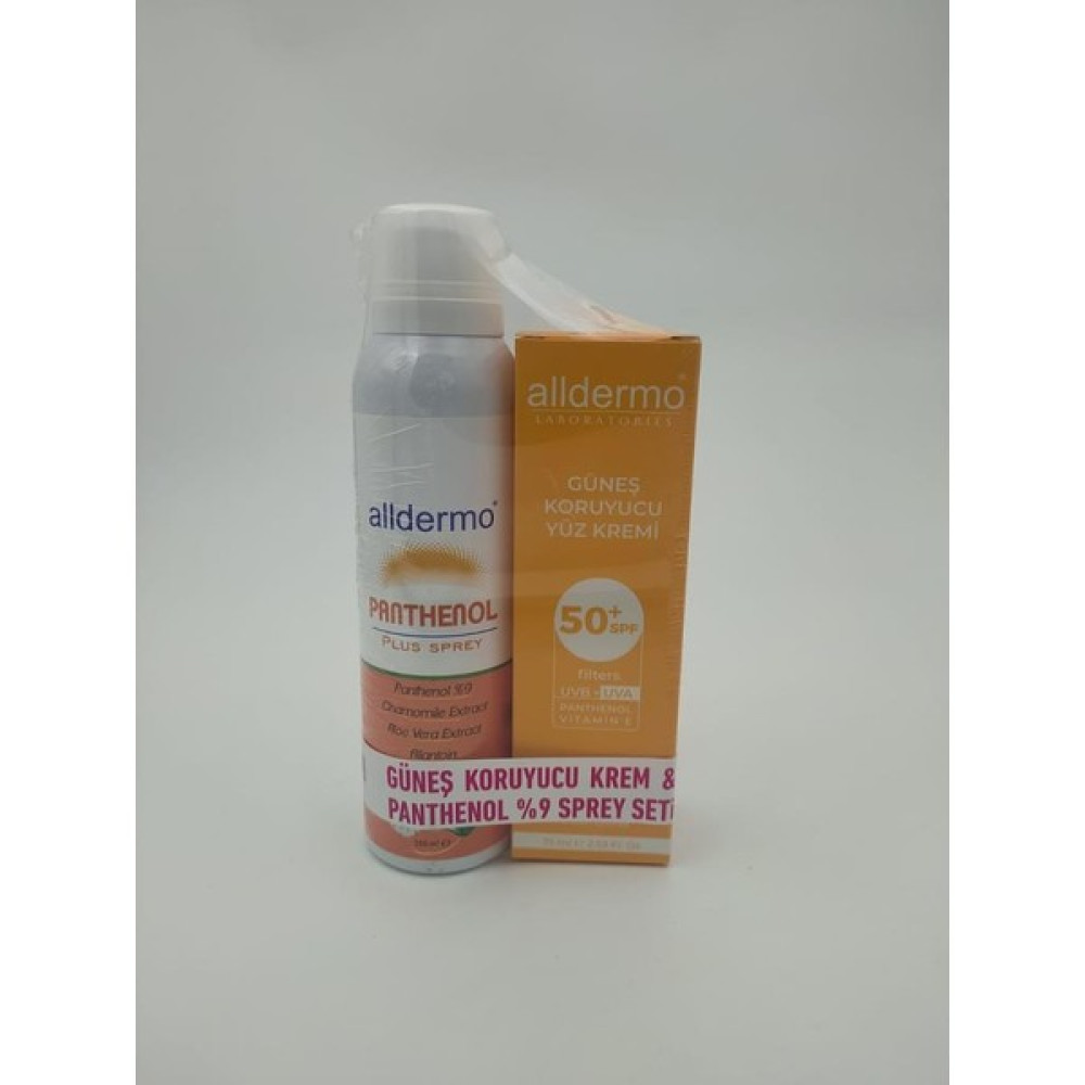 Alldermo Güneş Koruyucu Krem ve Panthenol %9 Seti Oto Boyaları Fiyatı