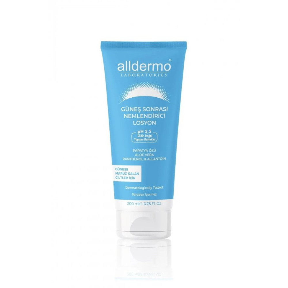 Alldermo Gunes Sonrasi (After Sun) Nemlendirici Losyon 200Ml Güneş Sonrası Kremler ve Losyonları Fiyatı