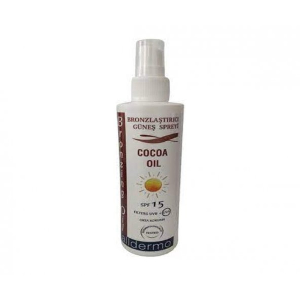 Alldermo Kakaolu Bronzlastirici Sprey 200 Ml Bronzlaştırıcılar Fiyatı