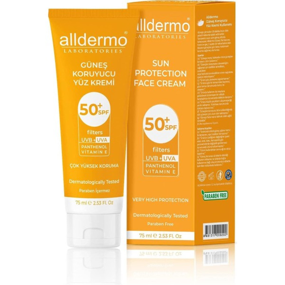 Alldermo Panthenol Güneş Koruyucu Yüz Kremi Spf 50+ 75 ml Oto Boyaları Fiyatı