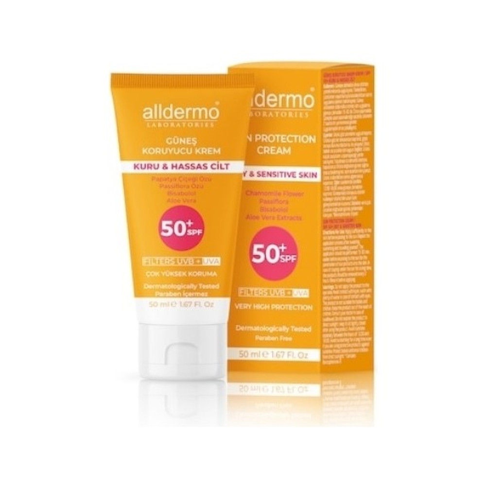 Alldermo Spf 50+ Kuru Hassas Cilt Krem 50 ml Oto Boyaları Fiyatı