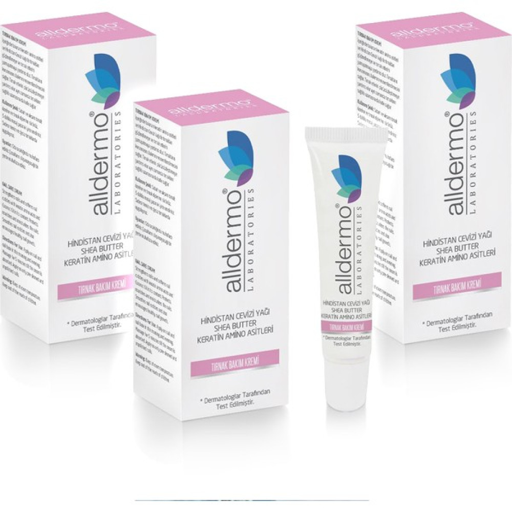 Alldermo Tırnak Bakım Kremi 15 ml x 3 Adet Oto Boyaları Fiyatı