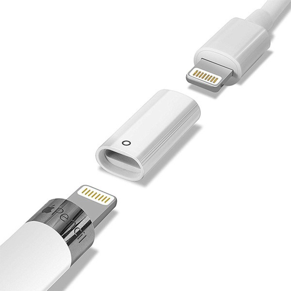 Alleon Apple Pen Pencil Kalem USB Şarj Cihazı Lightning Adaptörü - Beyaz Tablet Aksesuarı Fiyatı