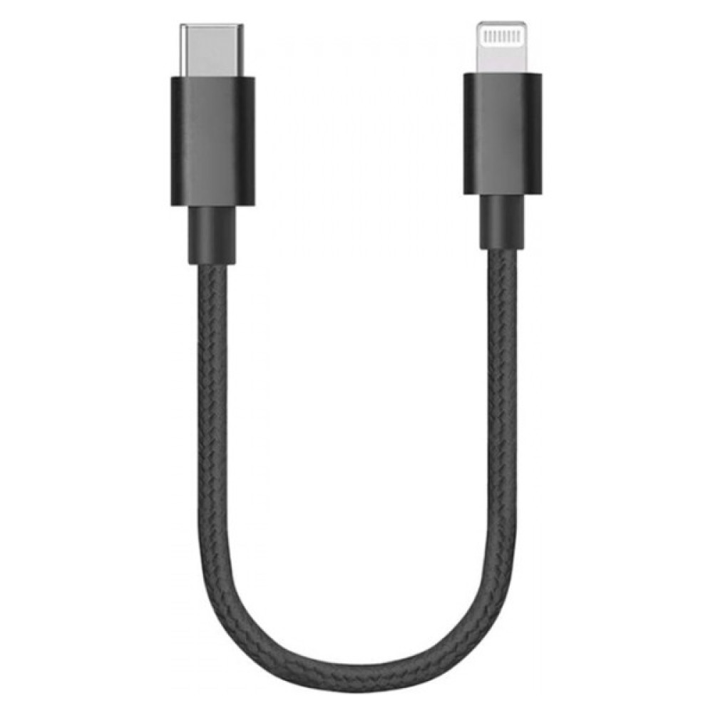 Alleon Usb-Type C iPhone 20W Pd Hızlı Şarj Kablosu 20CM Kısa Kopmaz Halat Kablo - Siyah Cep Telefonu Şarj Cihazı Fiyatı