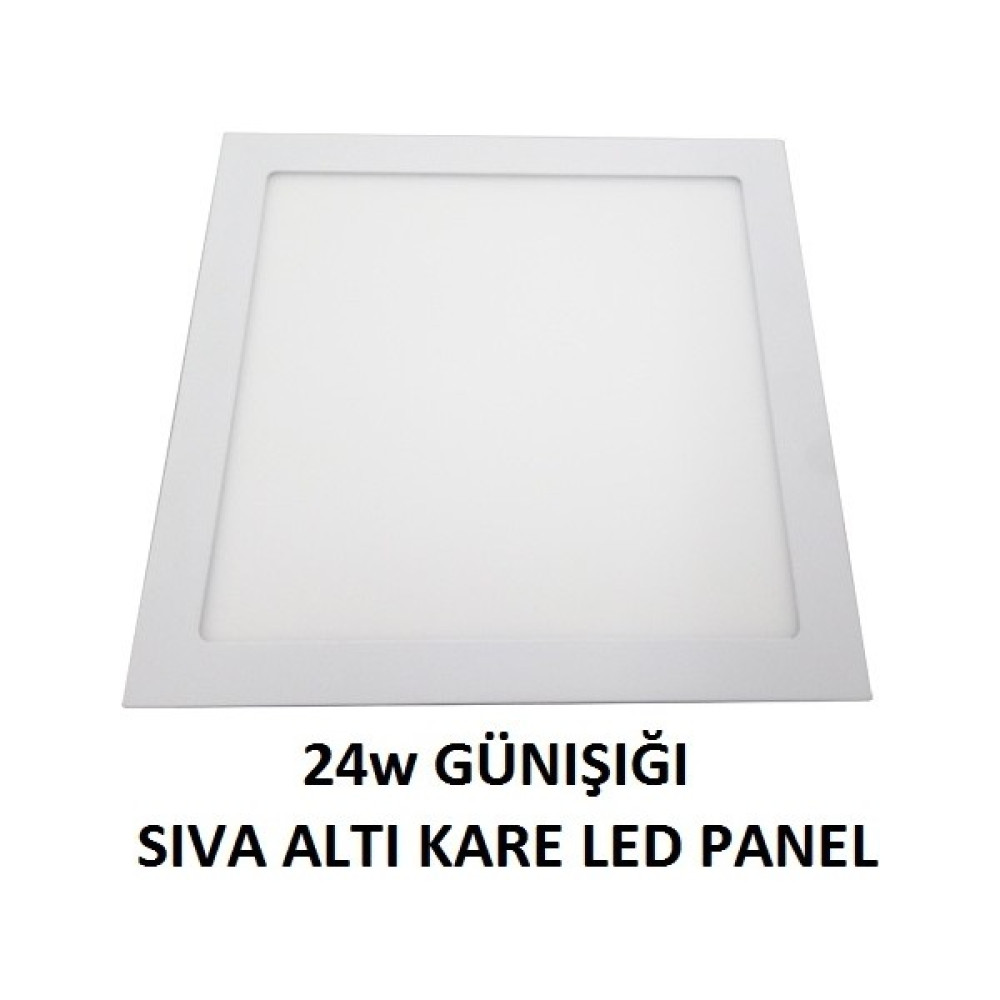 Alles 24 Watt Günışığı Sıva Altı Kare LED Panel Armatür Fiyatı
